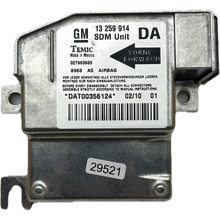 Opel Combo C Airbag-Steuergerät Reparatur