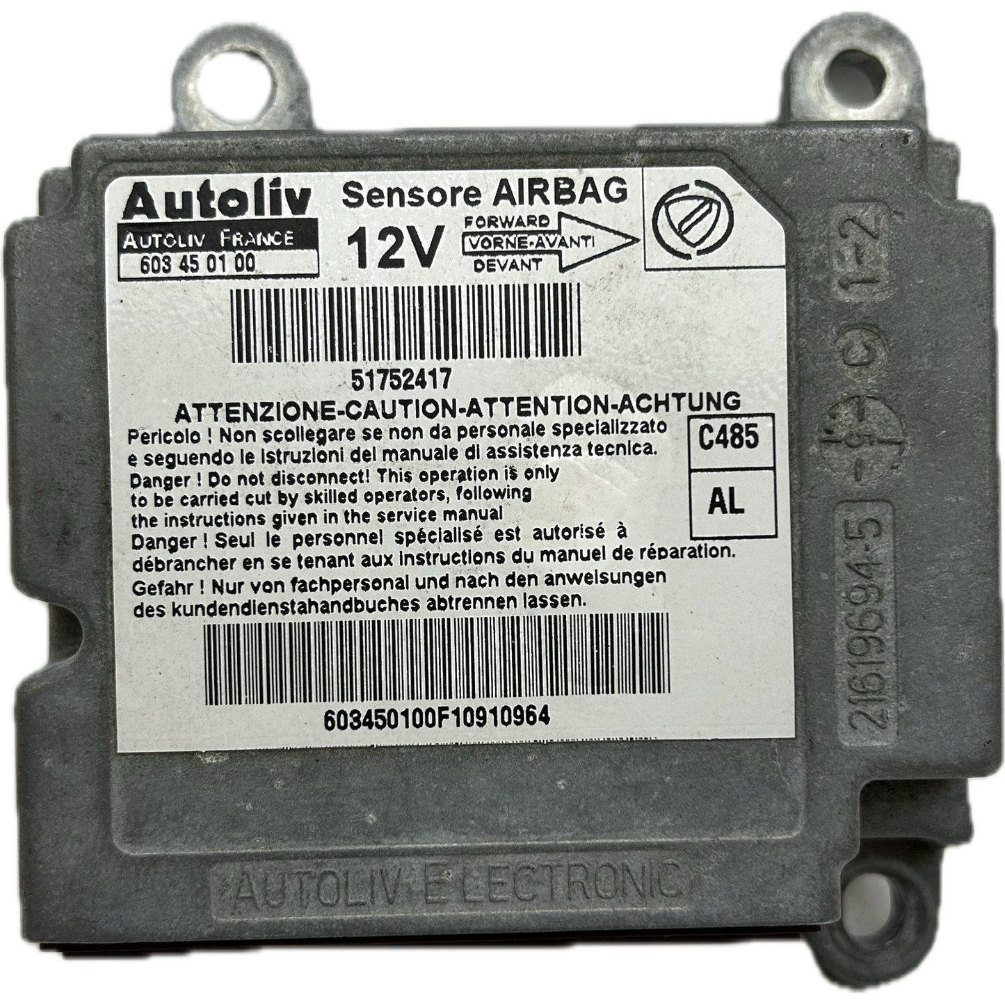 Lancia Y 840 Airbag-Steuergerät Reparatur