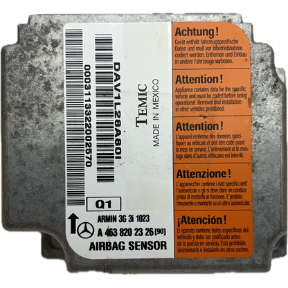 Mercedes-Benz G-Klasse W463 Airbag-Steuergerät Reparatur