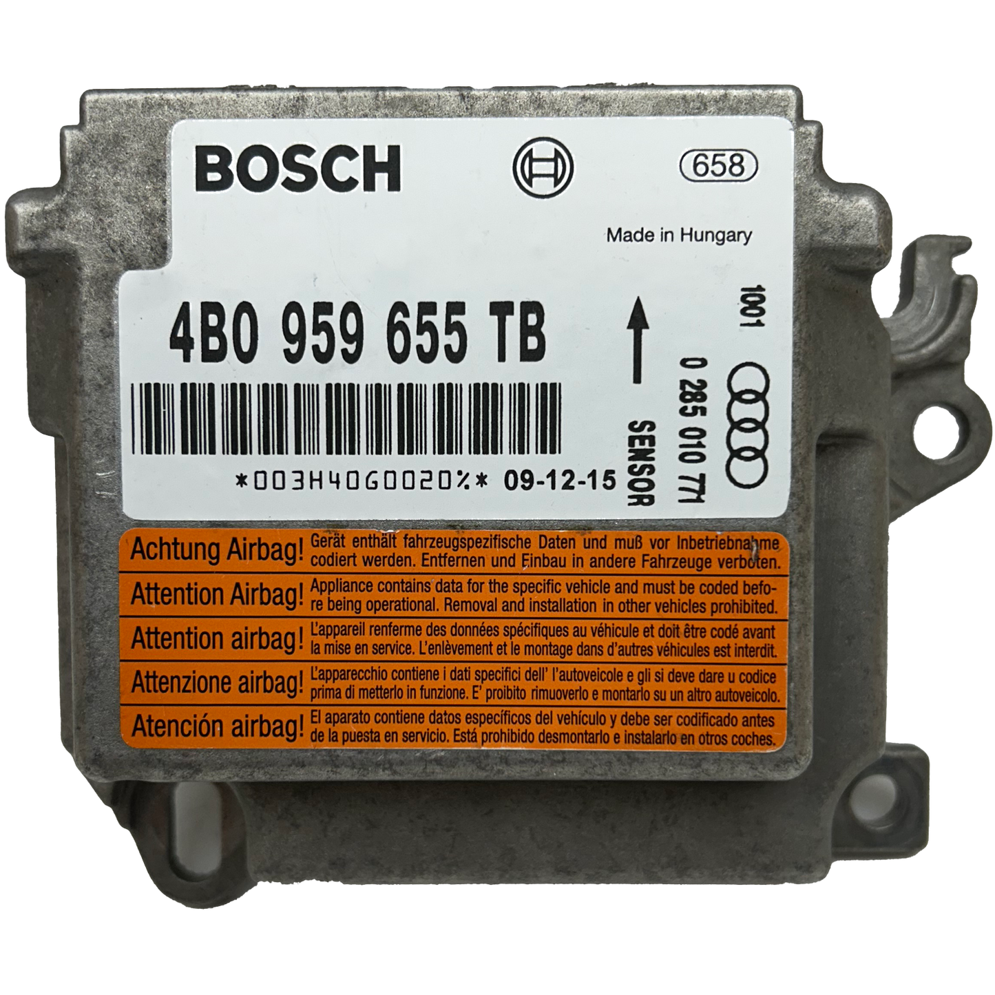 Audi A6 4G C7 Airbag-Steuergerät Reparatur