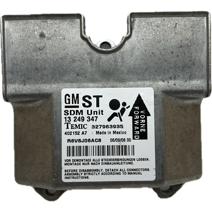 Opel Astra H Airbag-Steuergerät Reparatur