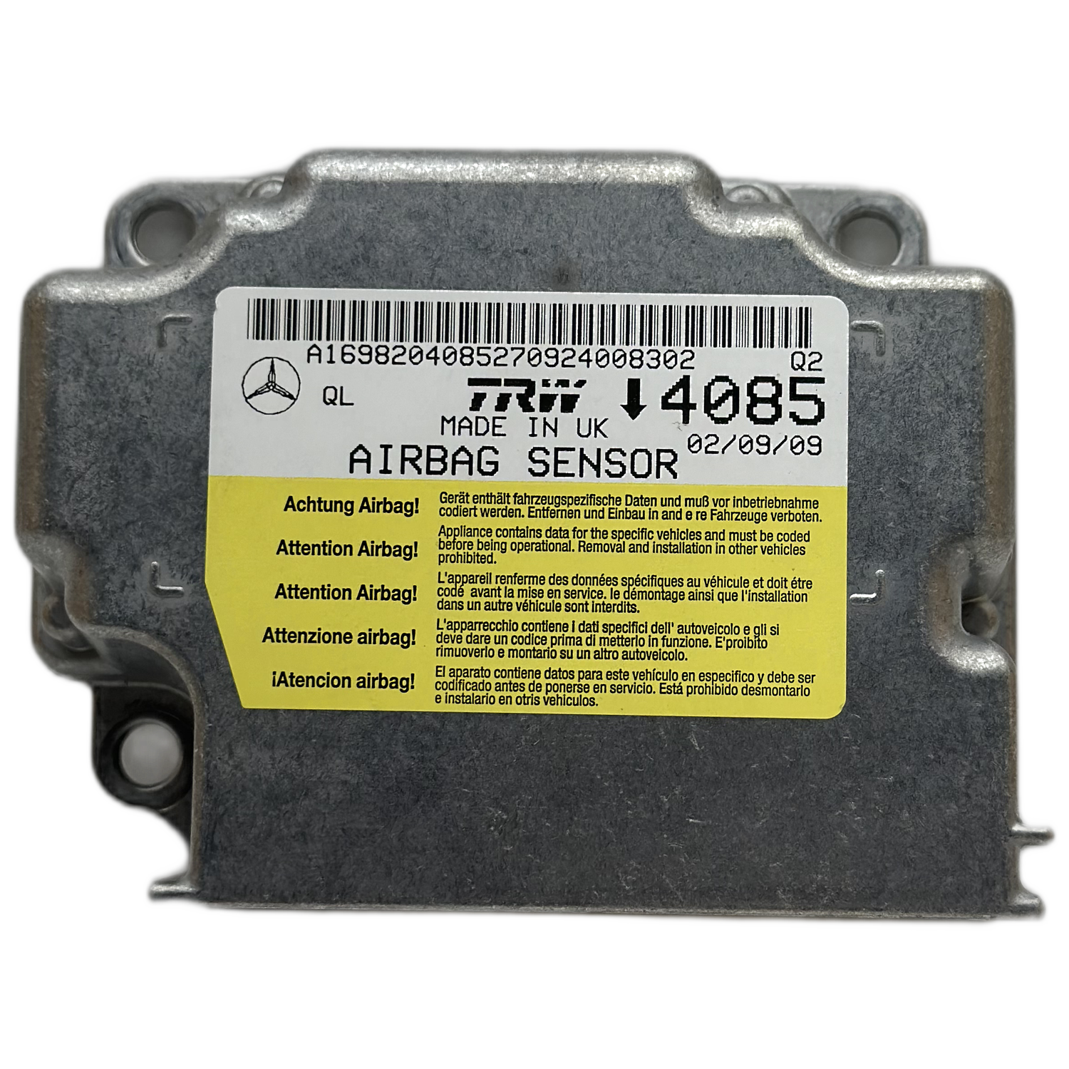 Mercedes-Benz A-Klasse W169 Airbag-Steuergerät Reparatur