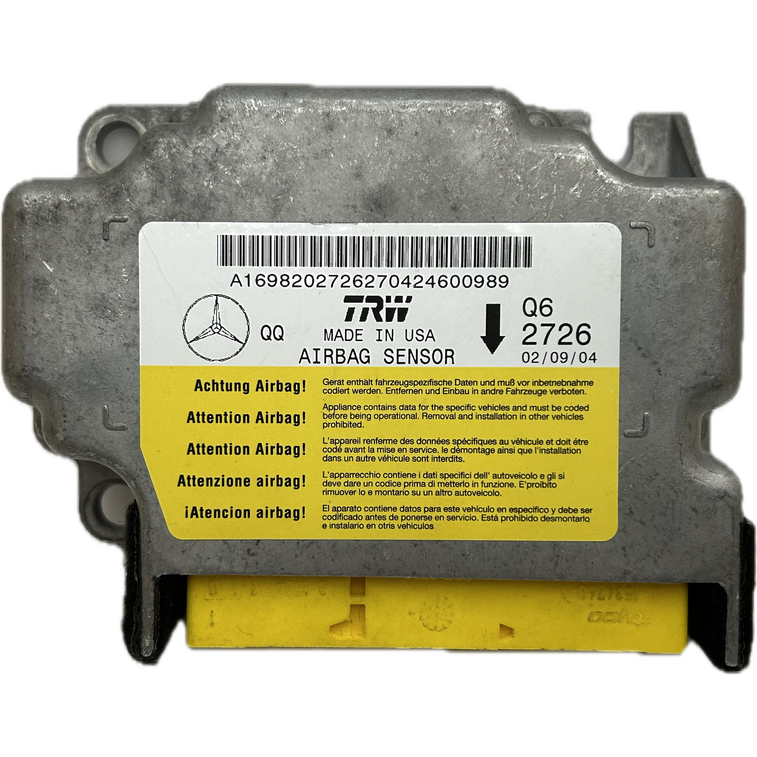 Mercedes-Benz A-Klasse W169 Airbag-Steuergerät Reparatur