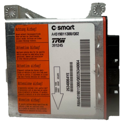 Smart Fortwo C451 Airbag-Steuergerät Reparatur