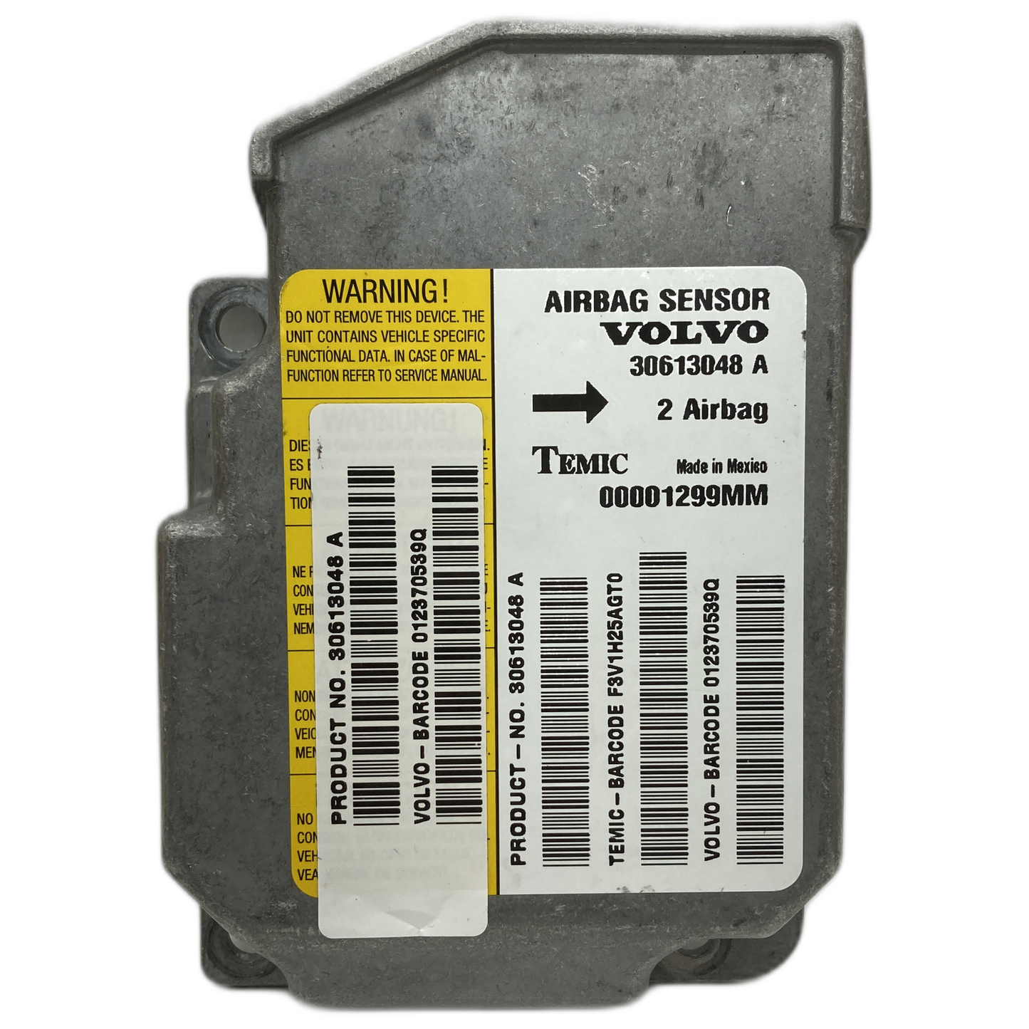 Volvo V40 Serie 1 Airbag-Steuergerät Reparatur