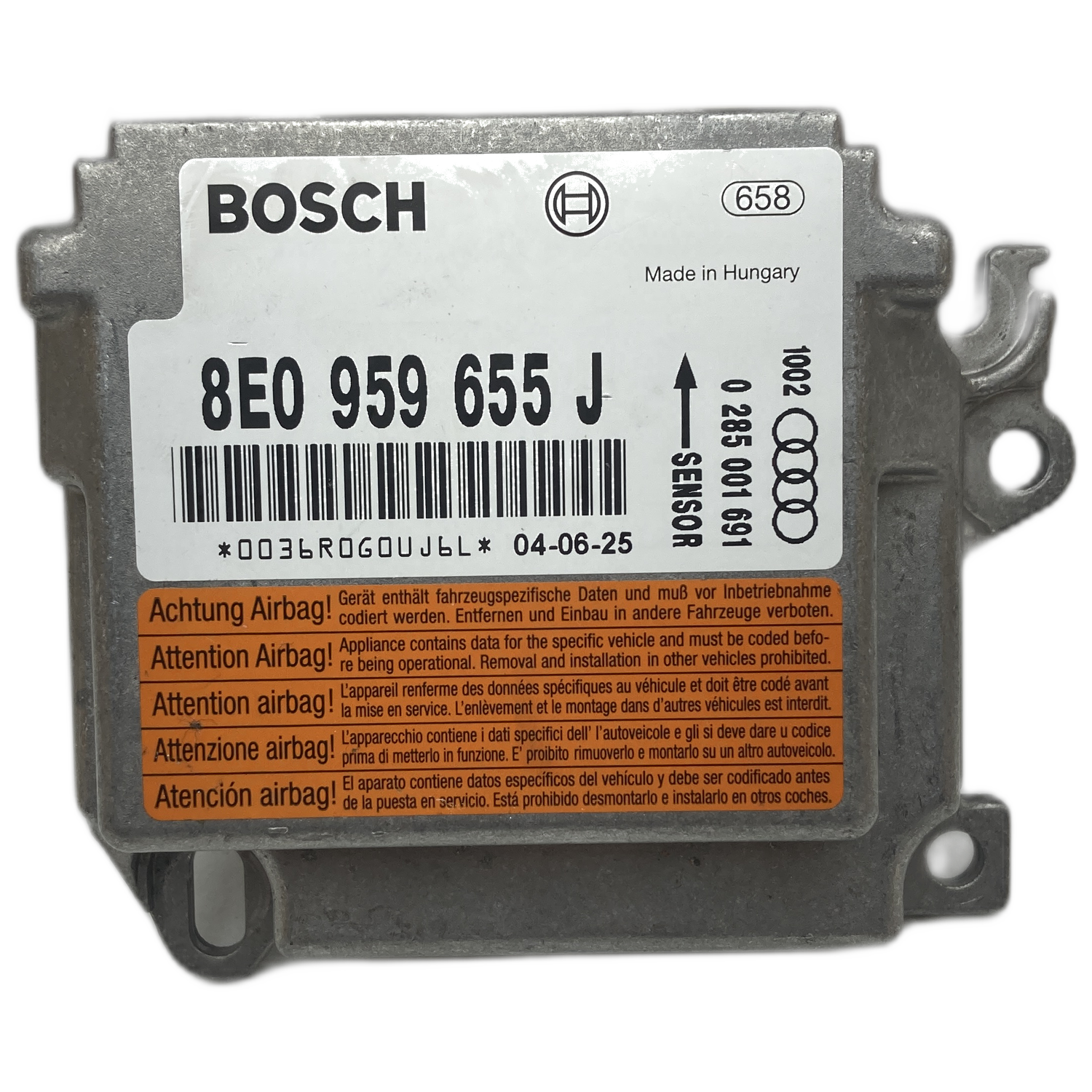 Audi A4 B6 Airbag-Steuergerät Reparatur