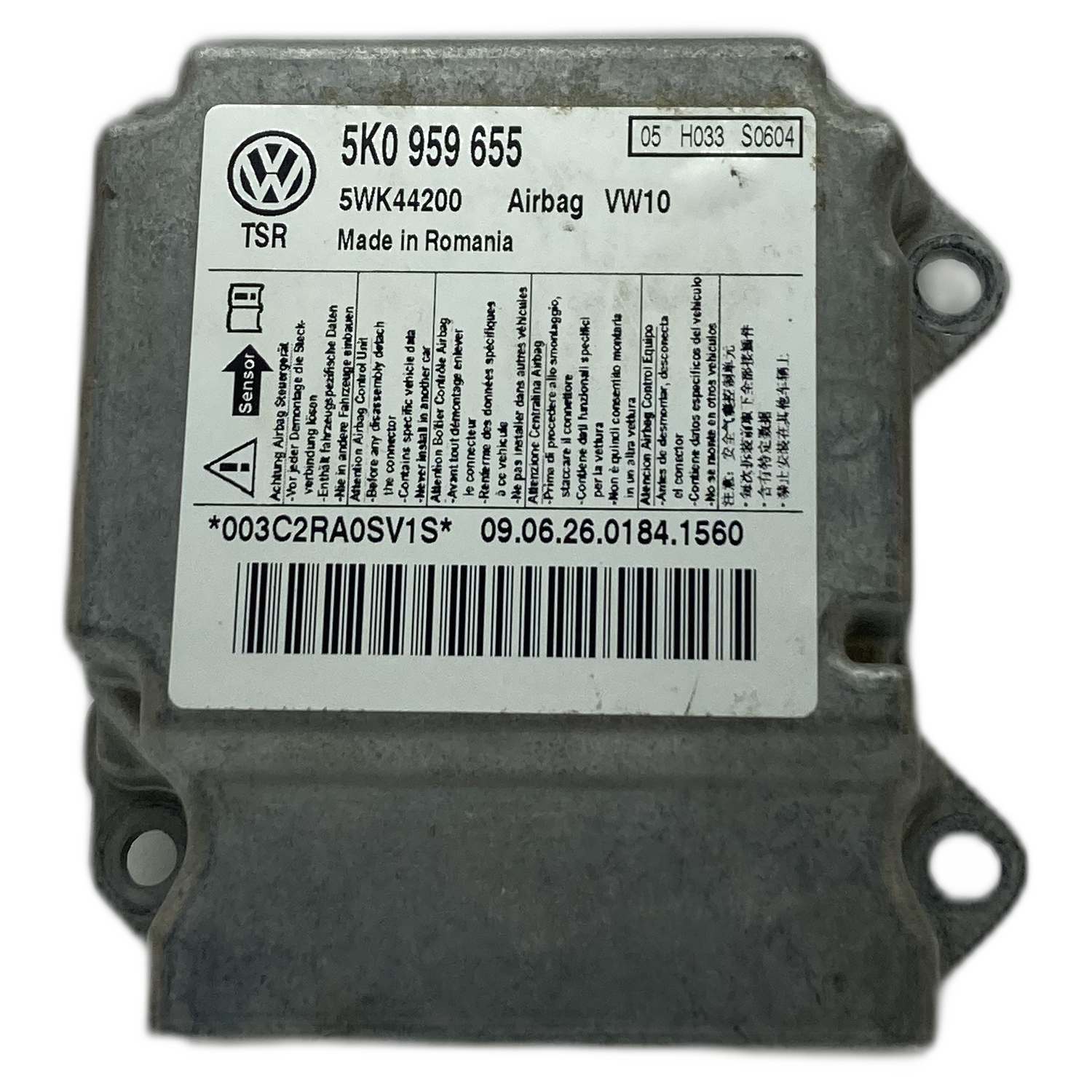 Volkswagen Golf 6 5K1 Airbag-Steuergerät Reparatur