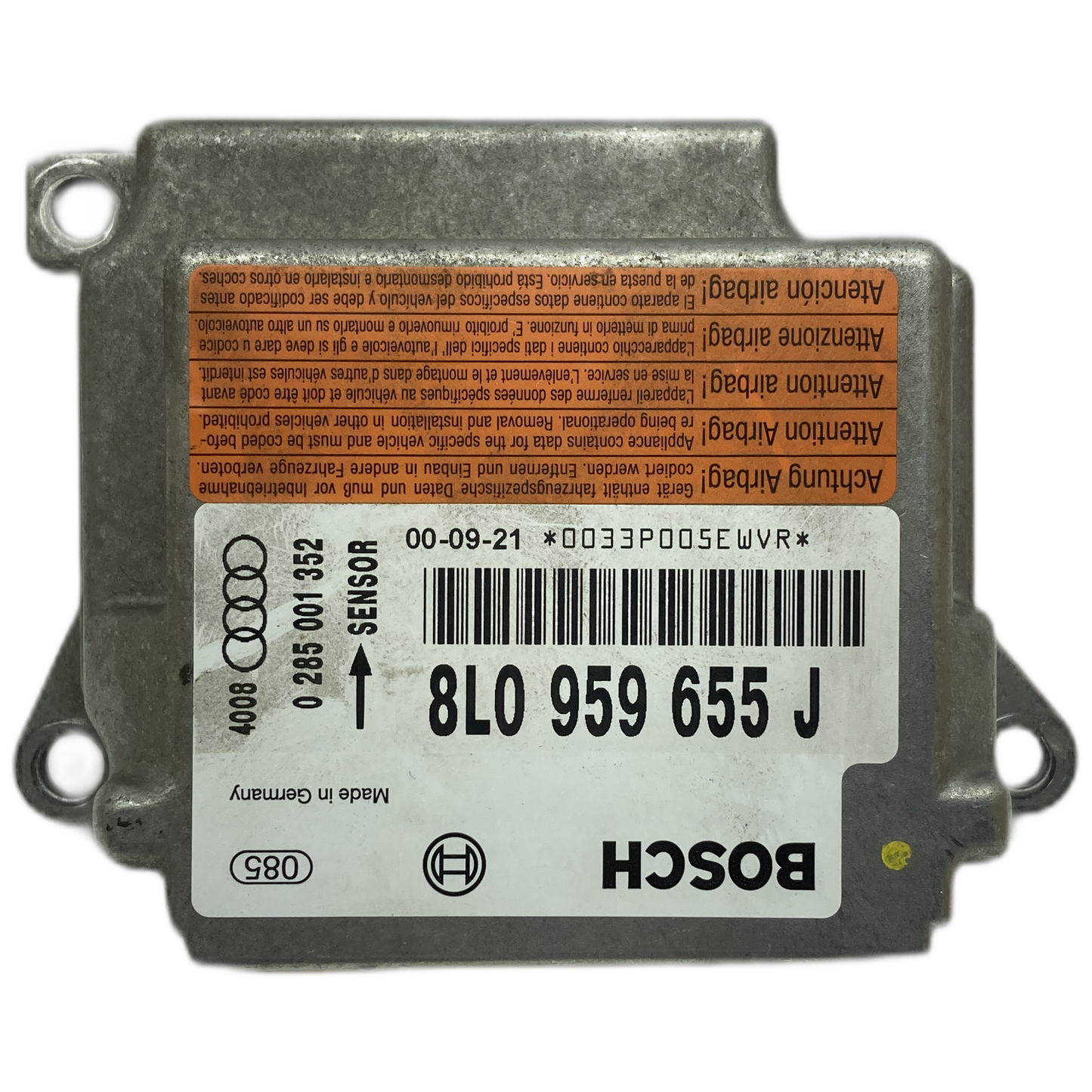 Audi A3 8L Airbag-Steuergerät Reparatur