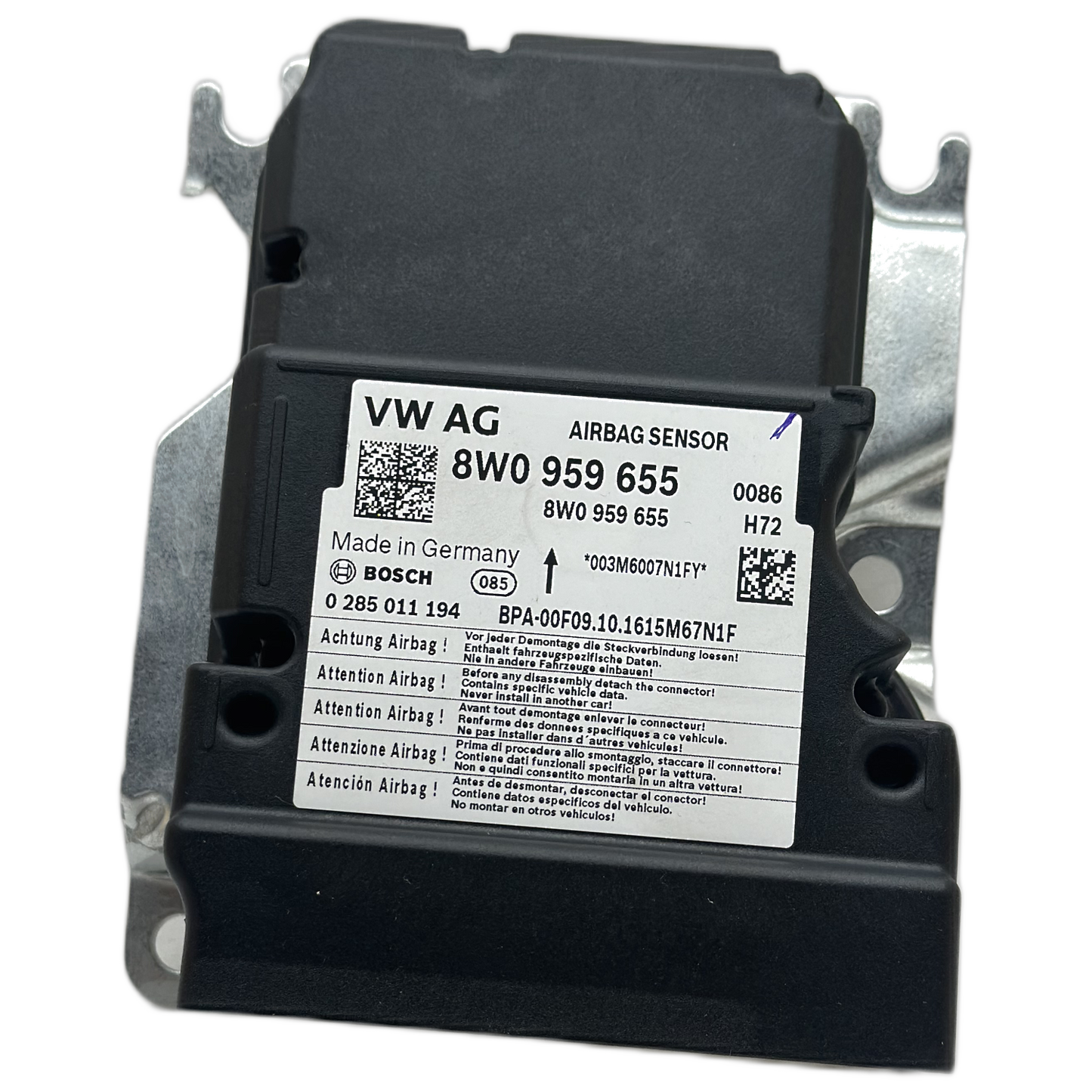 Audi A4 B9 Airbag-Steuergerät Reparatur