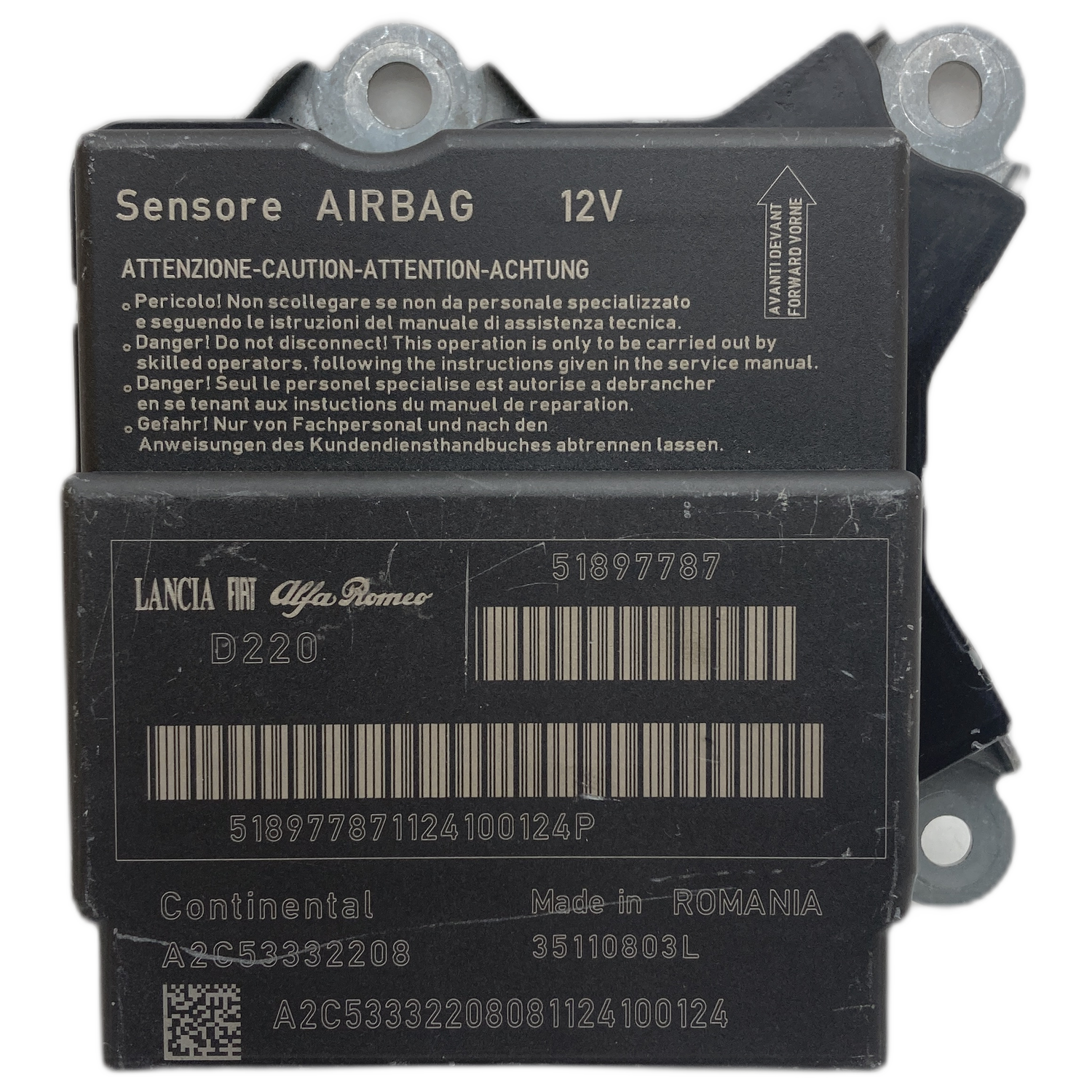 Fiat Punto 199 Airbag-Steuergerät Reparatur