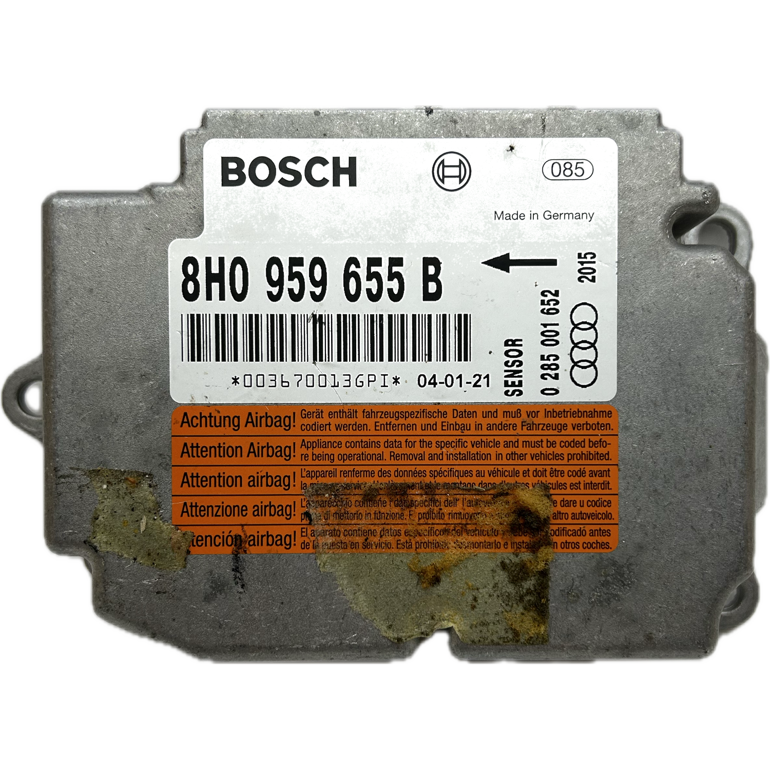 Audi A4 B6 Airbag-Steuergerät Reparatur