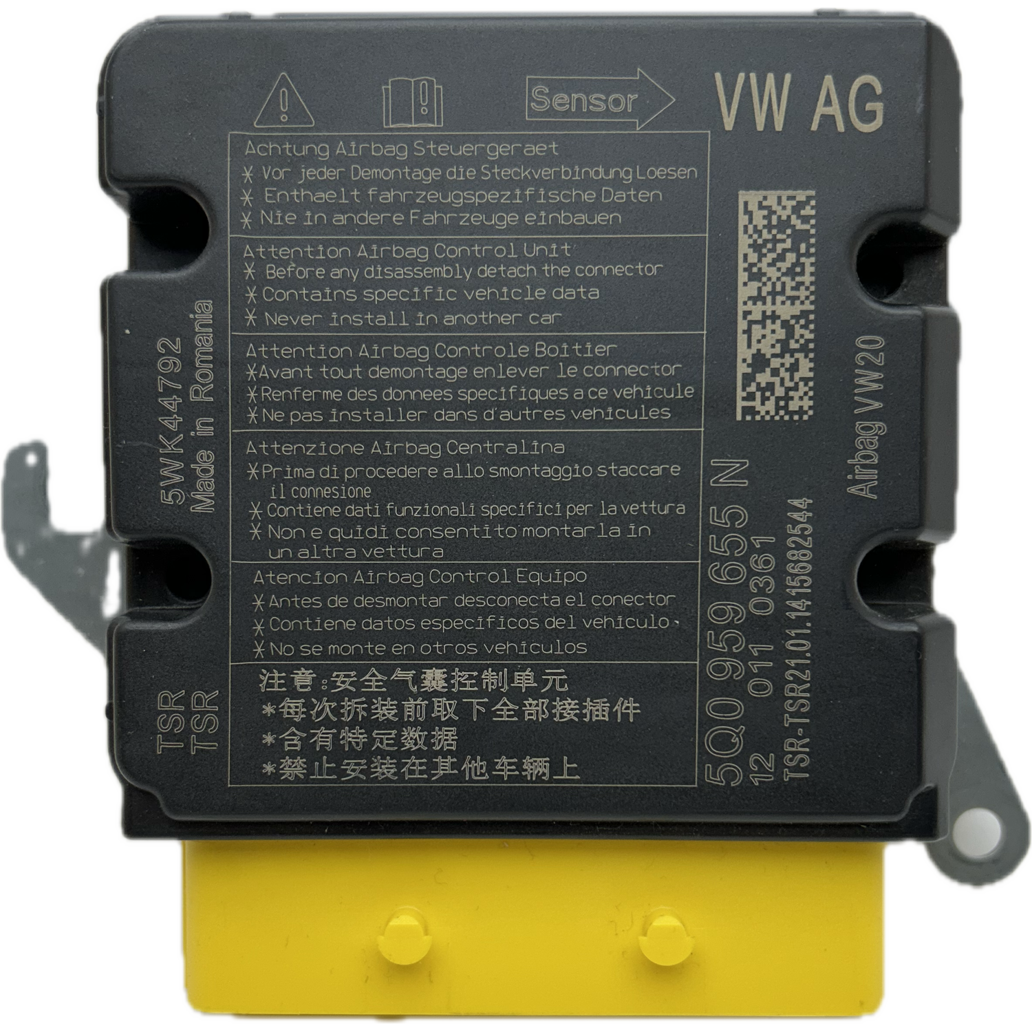 Audi A3 8V7 Cabriolet Airbag-Steuergerät Reparatur