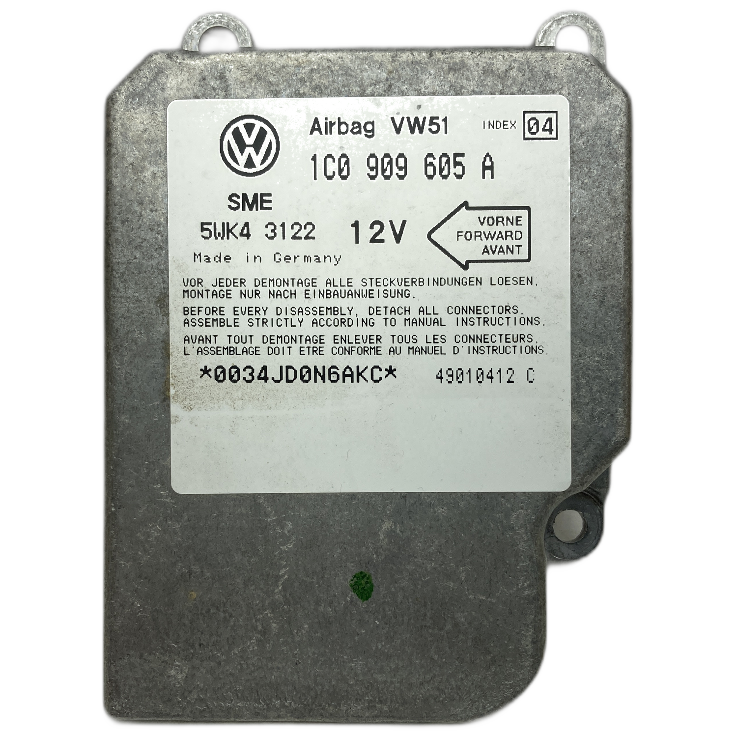 Volkswagen Golf 4 1J Airbag-Steuergerät Reparatur