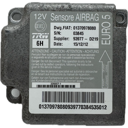 Peugeot Boxer I Airbag-Steuergerät Reparatur