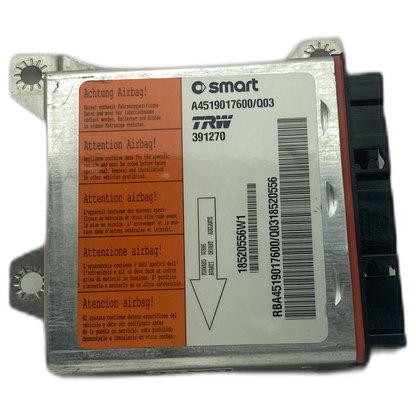 Smart Fortwo C451 Airbag-Steuergerät Reparatur