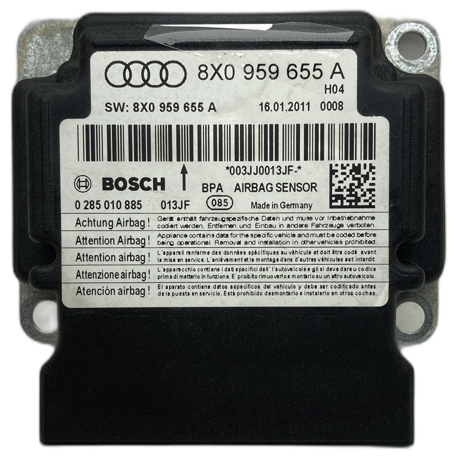 Audi A1 8X Airbag-Steuergerät Reparatur