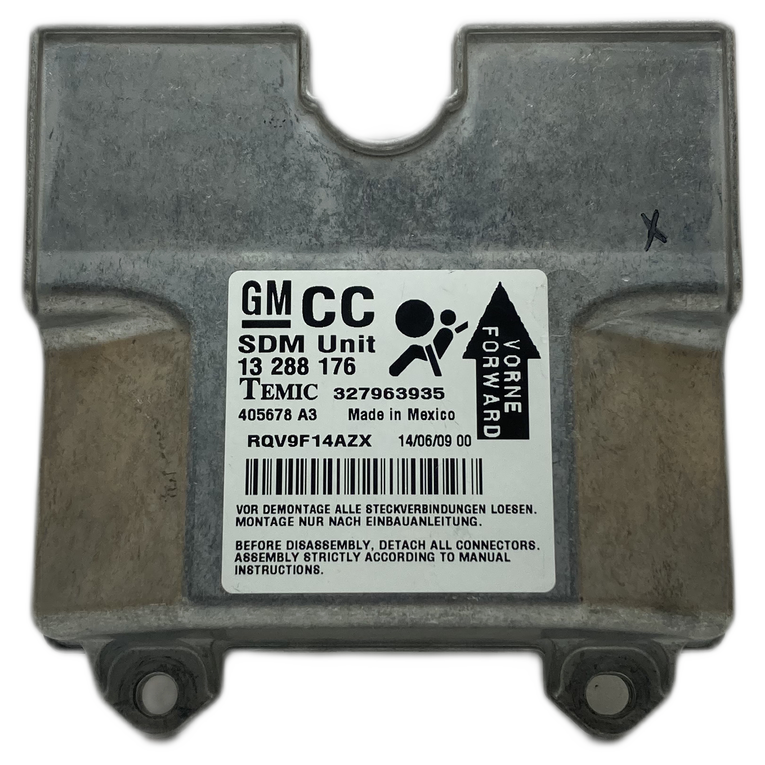 Opel Astra H Airbag-Steuergerät Reparatur